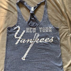 VS PINK - NY Yankees Racerback tank sz M